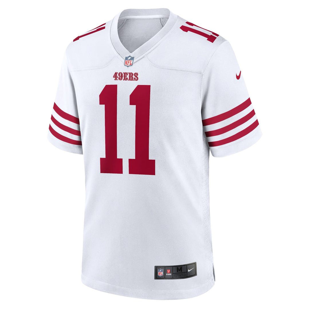 San Francisco 49ers Brandon Aiyuk Nike Scarlet Team Game Jersey