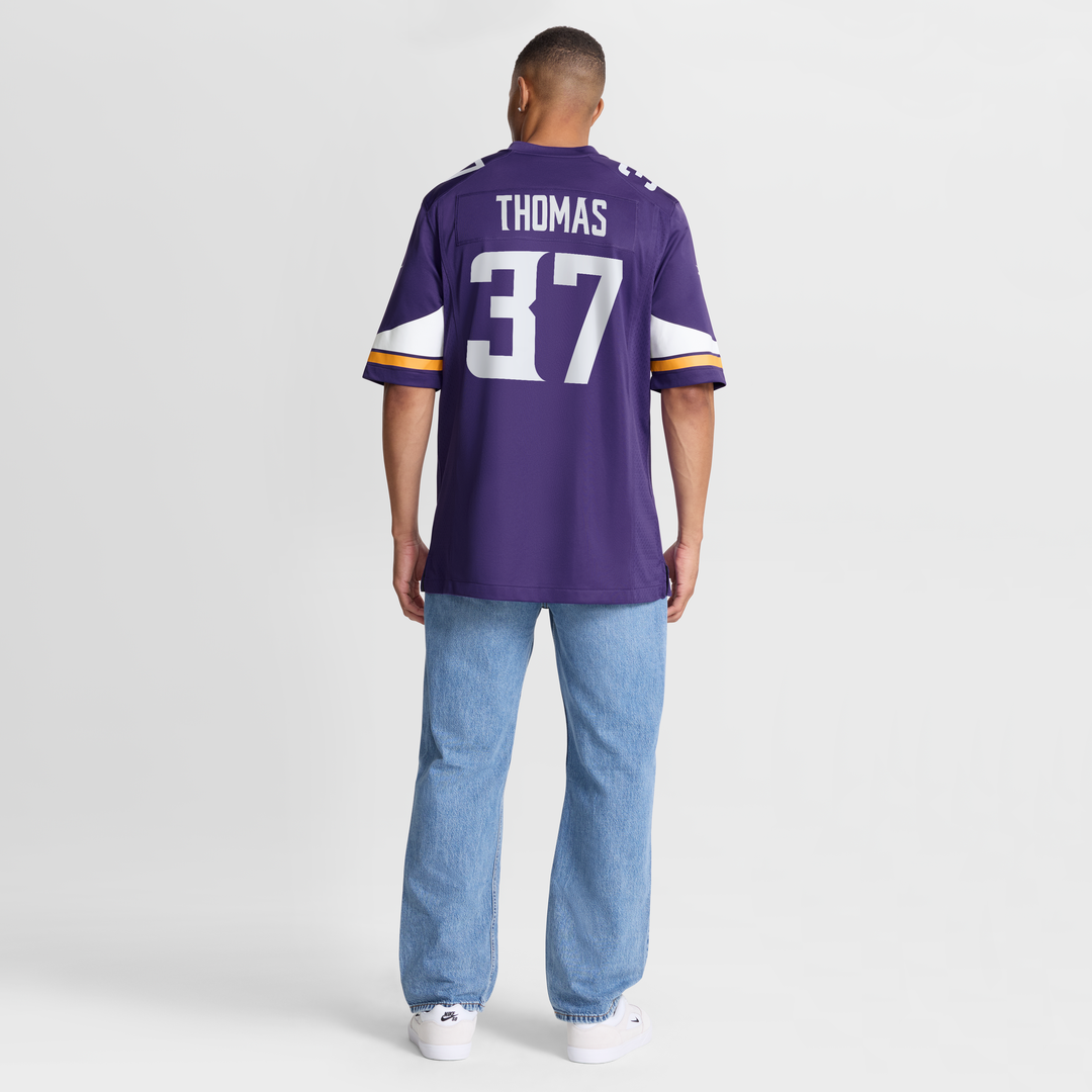 Minnesota Vikings Tavierre Thomas Nike Purple Game Jersey