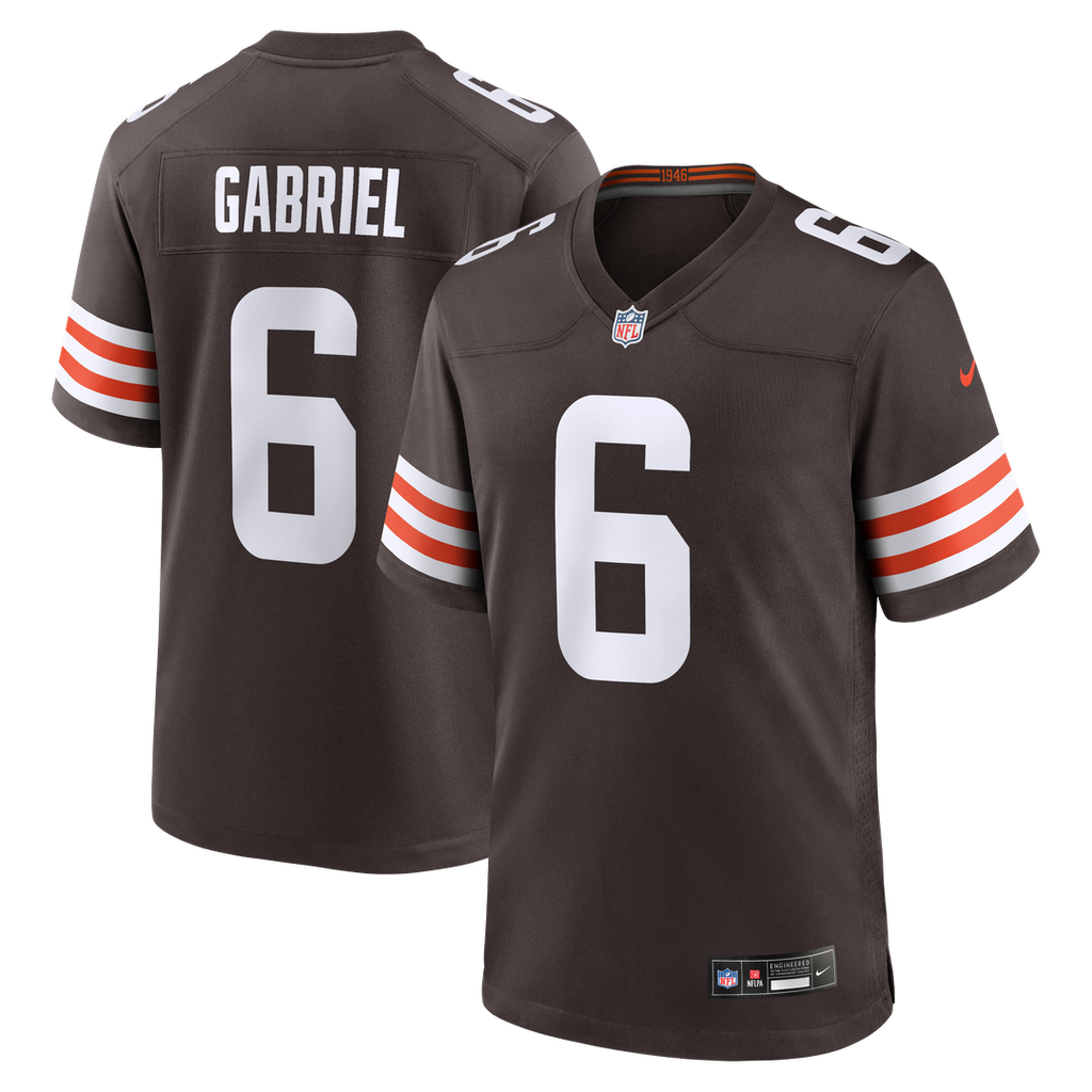 Cleveland Browns Dillon Gabriel Nike Brown Game Jersey