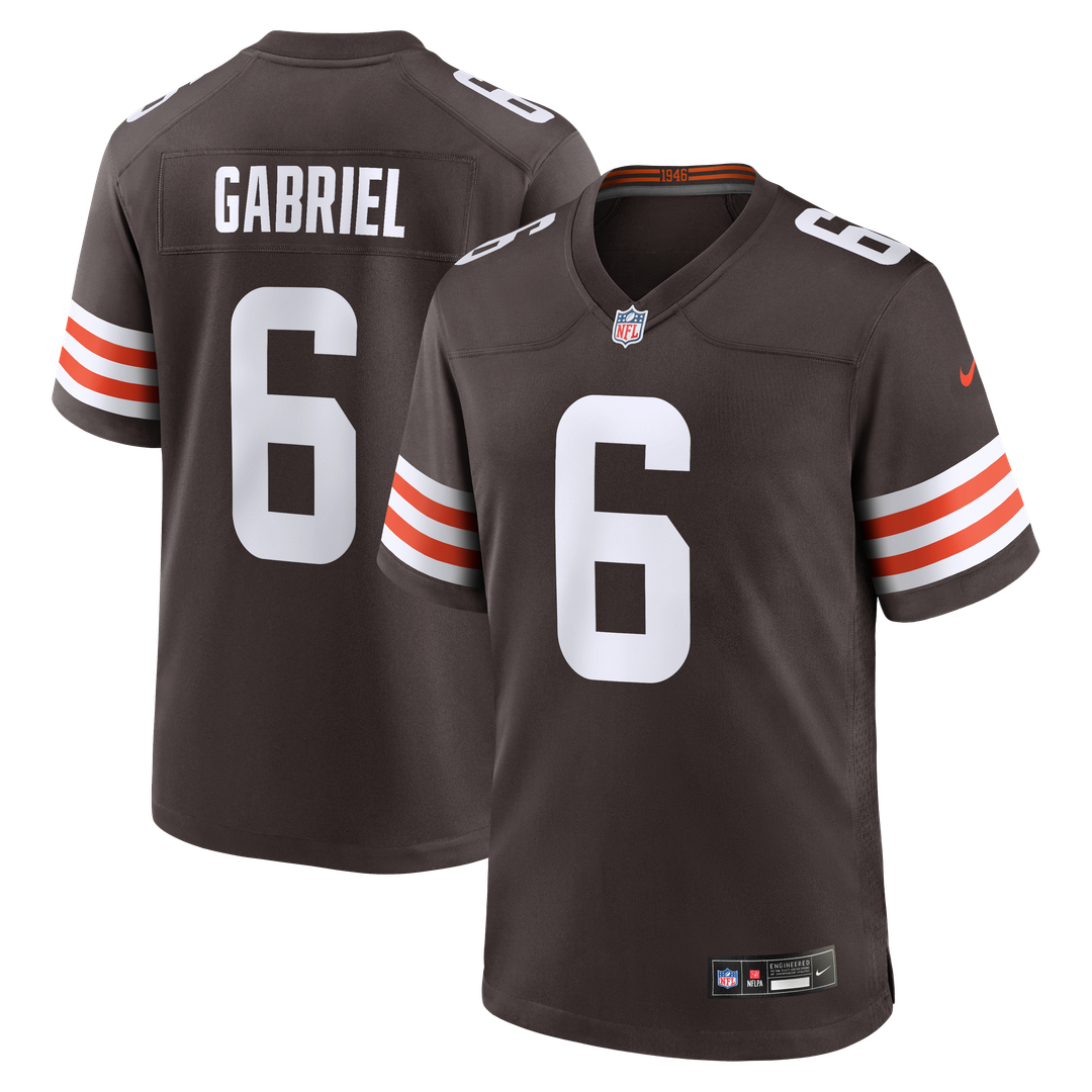 Cleveland Browns Dillon Gabriel Nike Brown Game Jersey