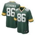 Green Bay Packers John FitzPatrick Nike Green Game Jersey