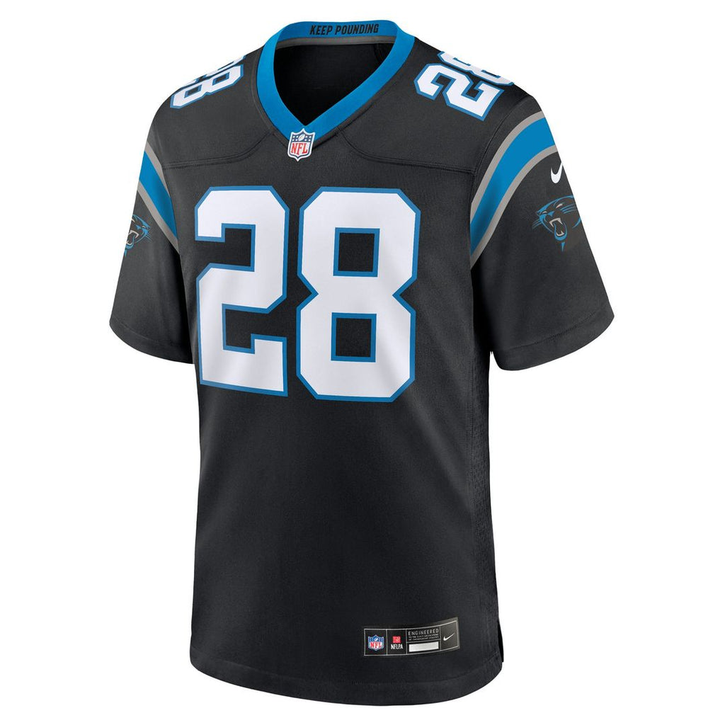 Carolina Panthers Damarri Mathis Nike Black Game Jersey