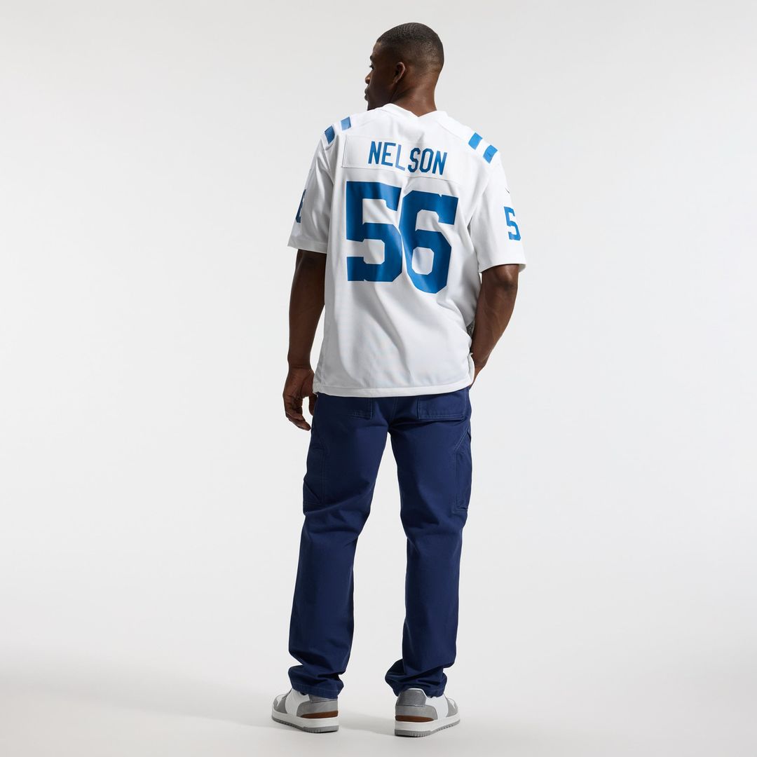 Indianapolis Colts Quenton Nelson Nike White Game Jersey