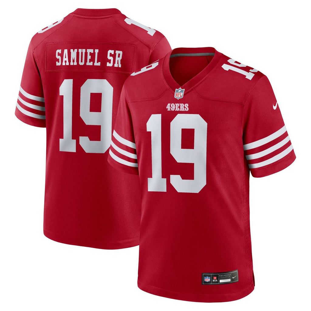 San Francisco 49ers Deebo Samuel Sr Nike Scarlet Game Jersey