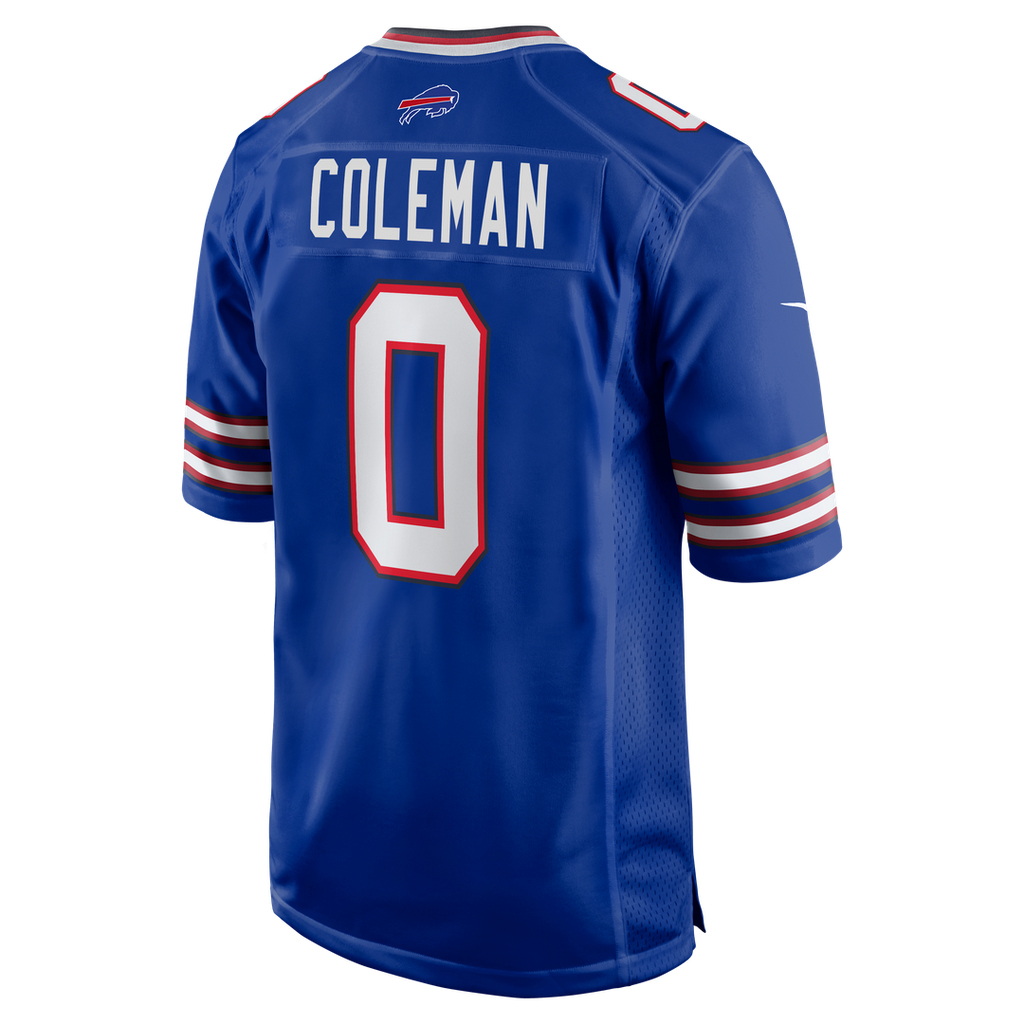 Buffalo Bills Keon Coleman Nike Gray Nickel City Game Jersey