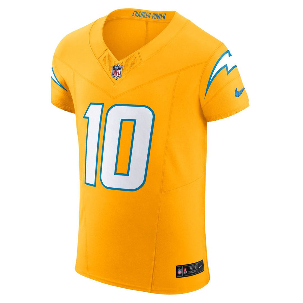 Los Angeles Chargers Justin Herbert Nike Navy Alternate Vapor FUSE Elite Jersey