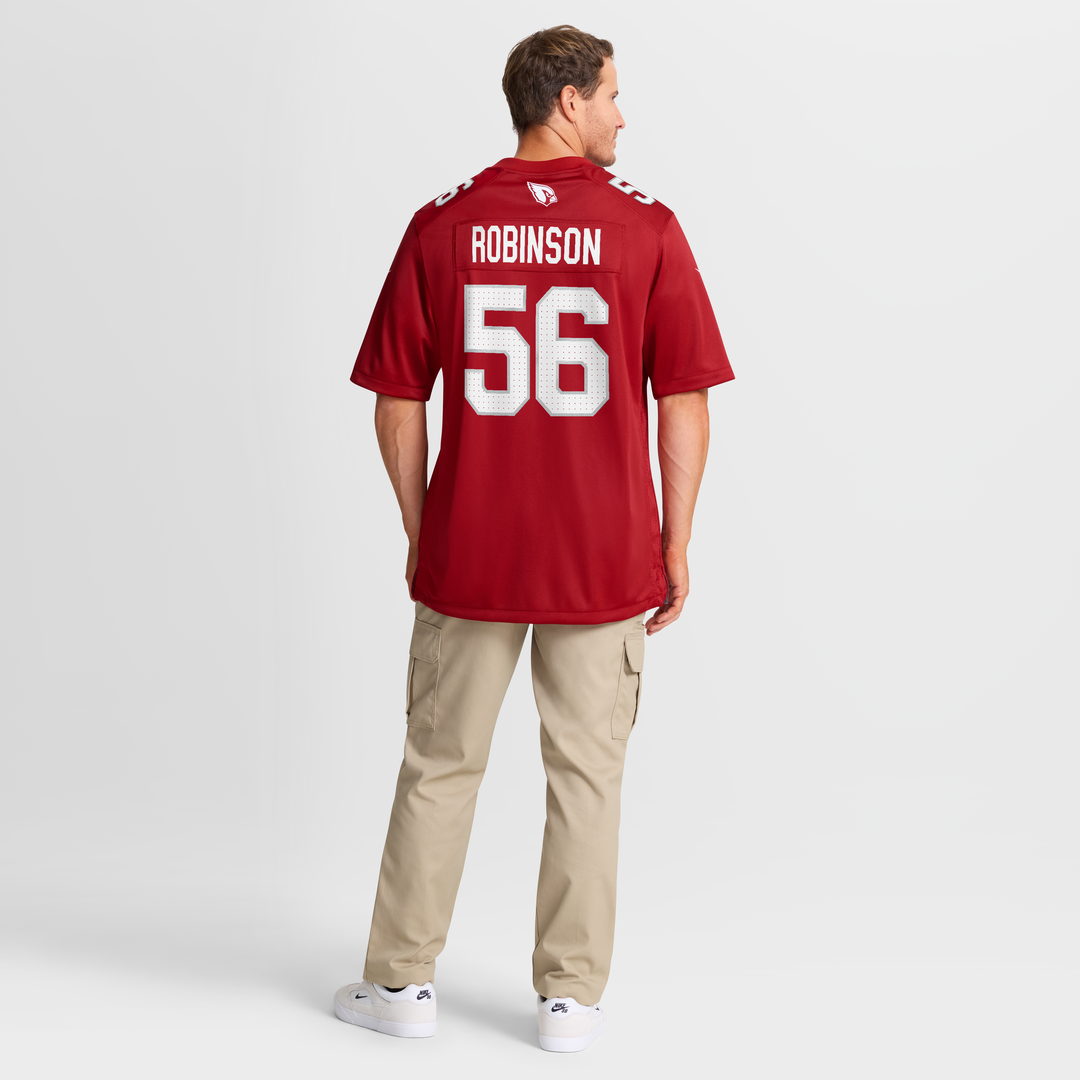 Arizona Cardinals Darius Robinson Nike Cardinal Game Jersey