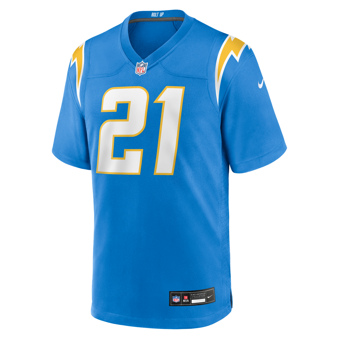 Los Angeles Chargers John Hadl Nike Powder Blue Retired Player Game Jersey