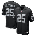 Las Vegas Raiders Fred Biletnikoff Nike Black Retired Player Game Jersey