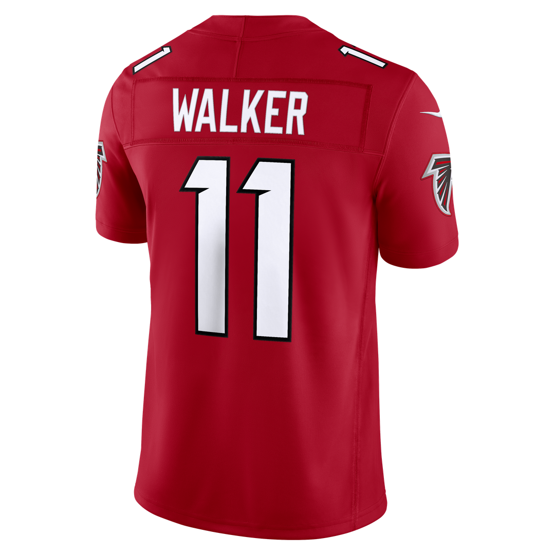 Atlanta Falcons Jalon Walker Nike Red Team Vapor FUSE Stitched Limited Jersey