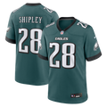 Philadelphia Eagles Will Shipley Nike Midnight Green Game Jersey