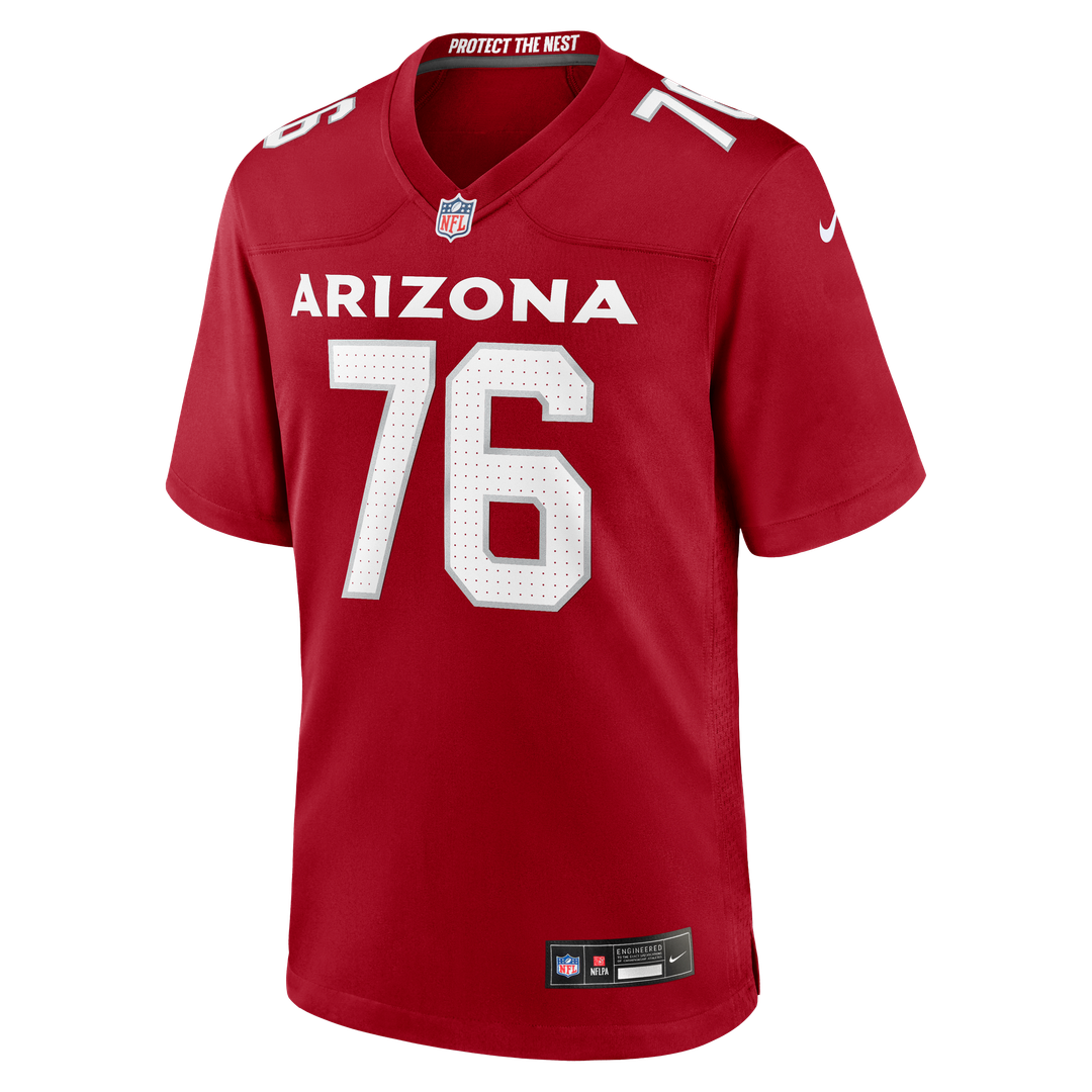 Arizona Cardinals Will Hernandez Nike Cardinal Game Jersey