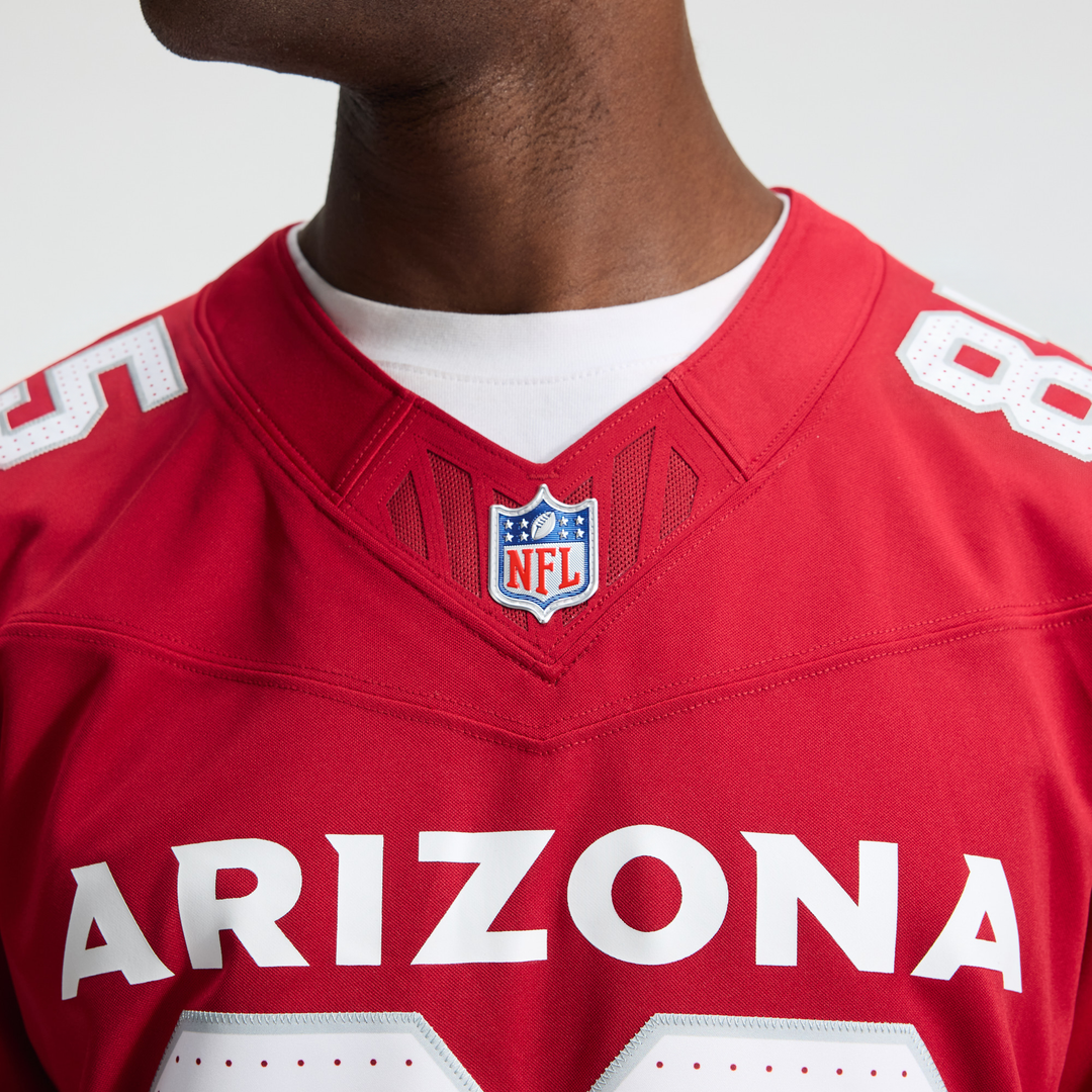 Arizona Cardinals Trey McBride Nike White Vapor FUSE Stitched Limited Jersey