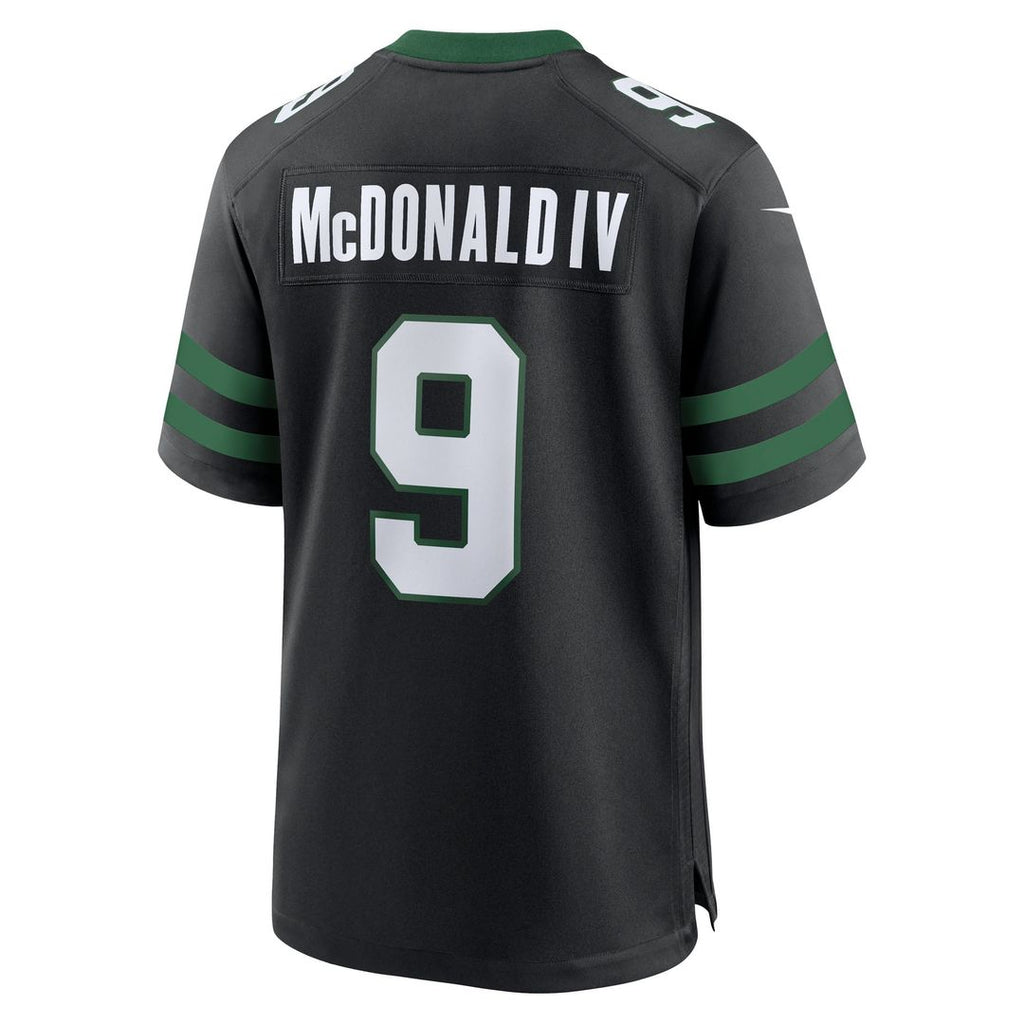 New York Jets Will McDonald IV Nike Legacy Green Game Jersey