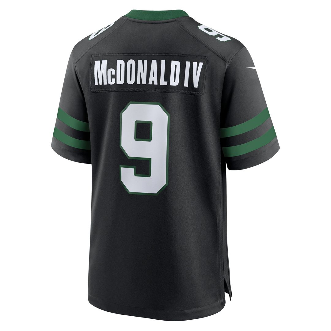 New York Jets Will McDonald IV Nike Legacy Green Game Jersey