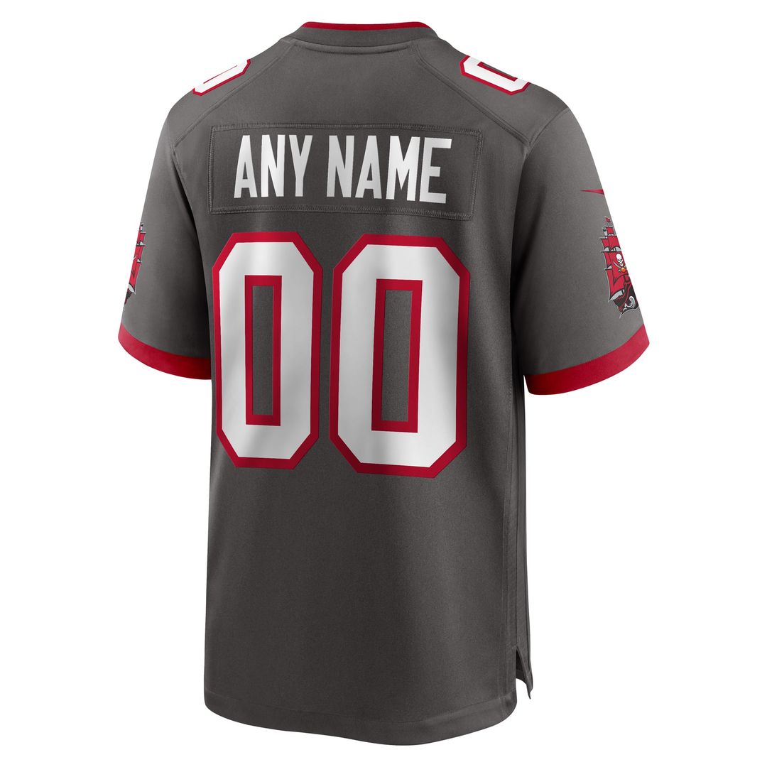 Nike Red Tampa Bay Buccaneers Team Custom Jersey