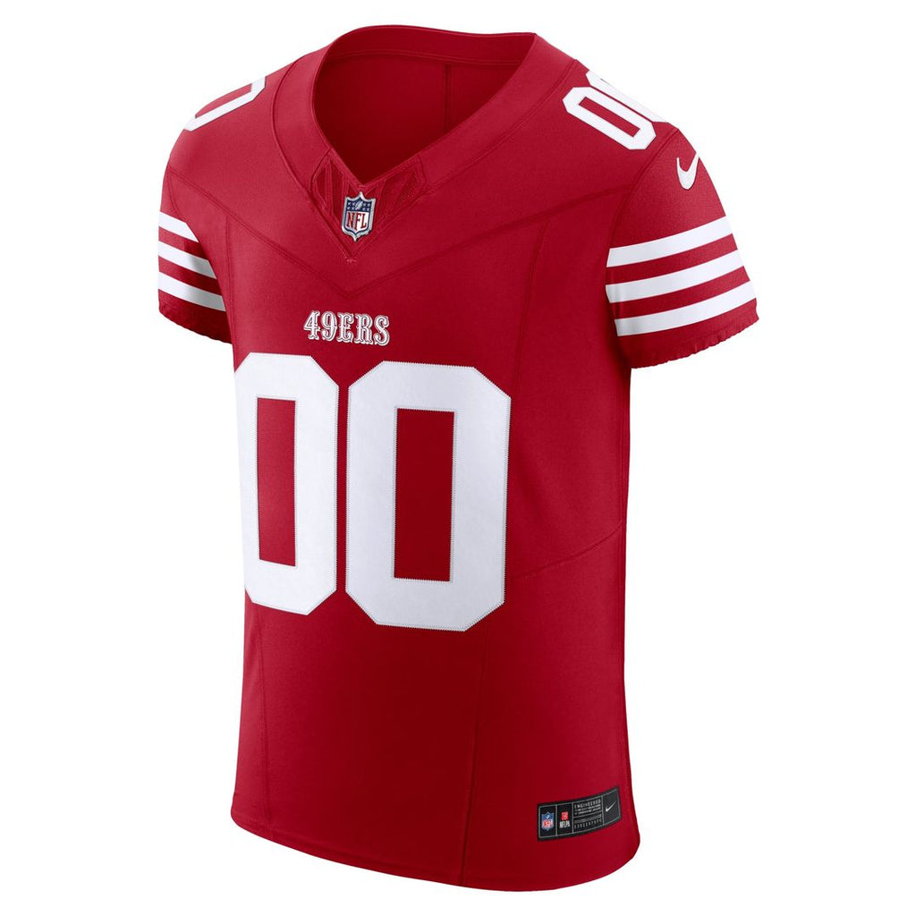 San Francisco 49ers Nike Scarlet Vapor FUSE Elite Custom Jersey