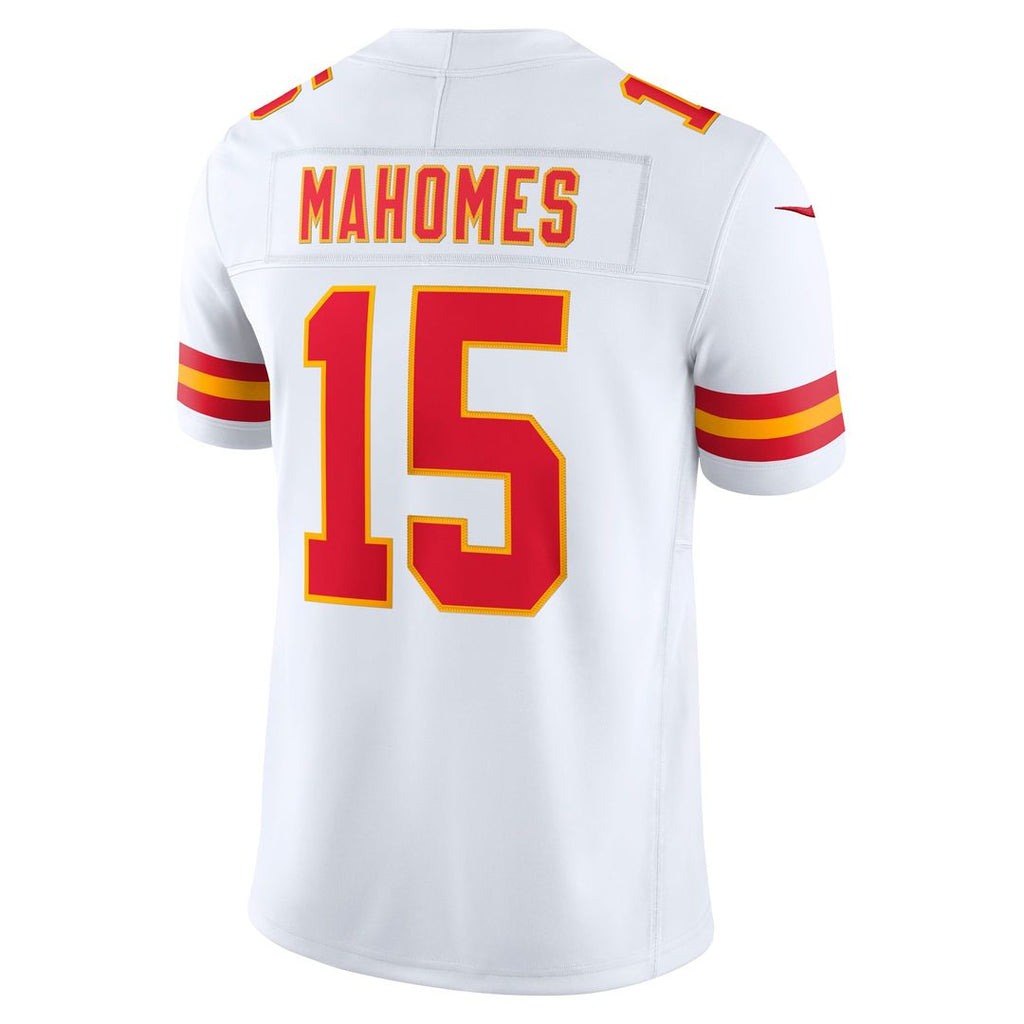Kansas City Chiefs Patrick Mahomes Nike White Vapor FUSE Stitched Limited Jersey