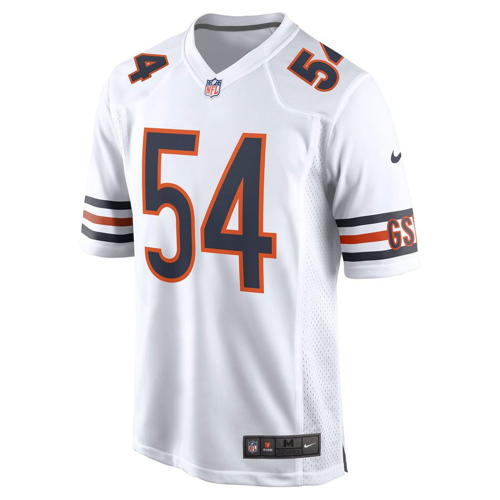 Chicago Bears Brian Urlacher Nike White Retired Game Jersey