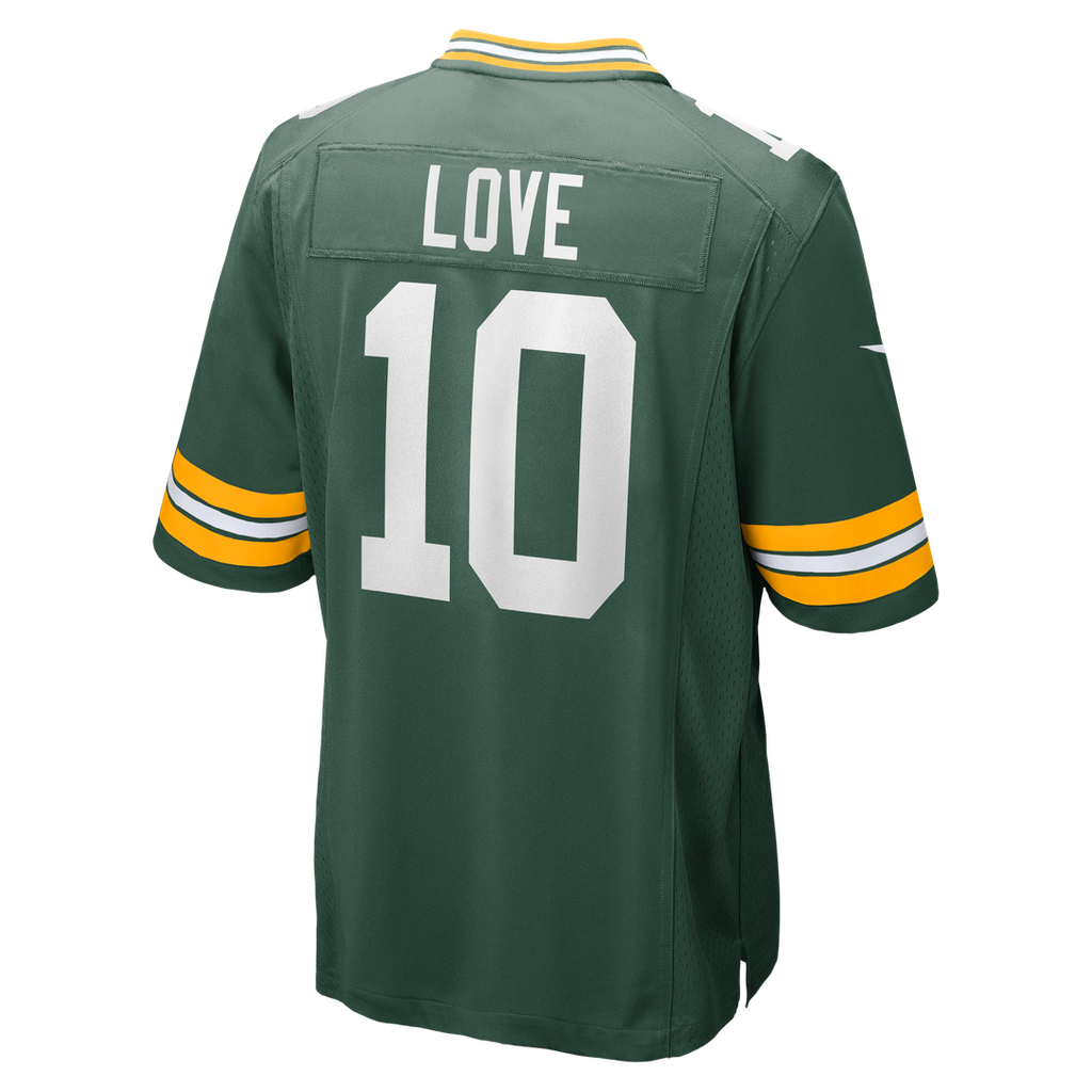 Green Bay Packers Jordan Love Nike Green Game Jersey