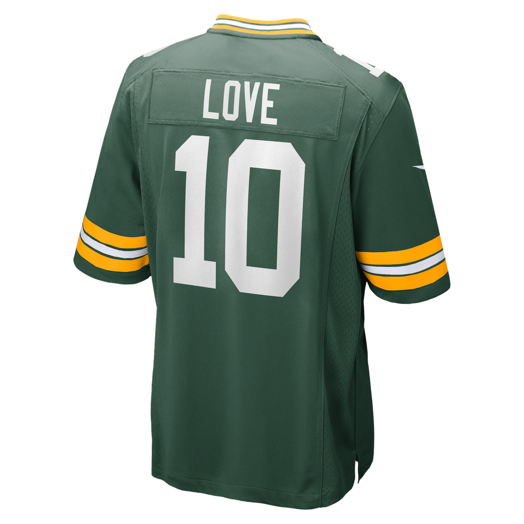 Green Bay Packers Jordan Love Nike Green Game Jersey