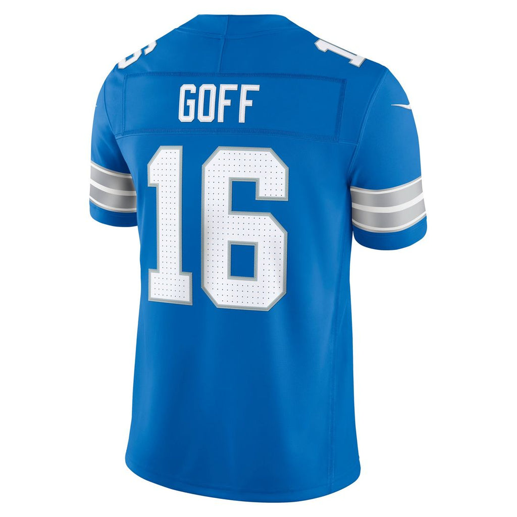 Detroit Lions Jared Goff Nike Blue Team Vapor FUSE Stitched Limited Jersey