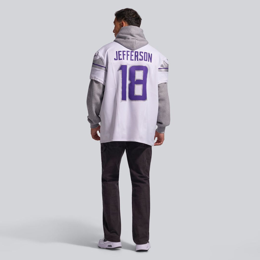 Minnesota Vikings Justin Jefferson Nike White Alternate Vapor FUSE Elite Player Jersey