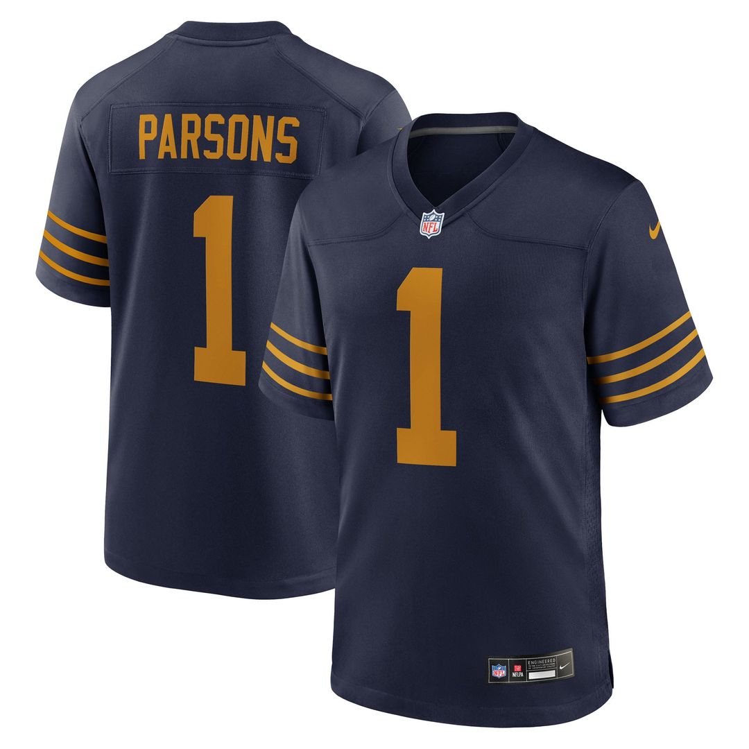 Green Bay Packers Micah Parsons Nike White Game Jersey