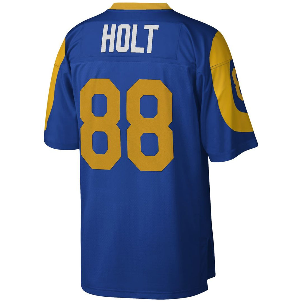 Los Angeles Rams Torry Holt Mitchell & Ness Royal Legacy Replica Jersey