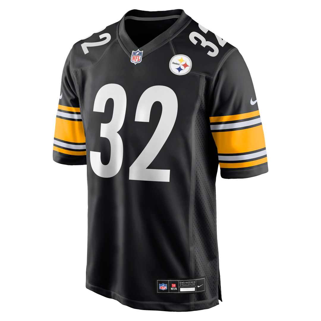 Pittsburgh Steelers Franco Harris Nike Black Retired Player Game Jersey
