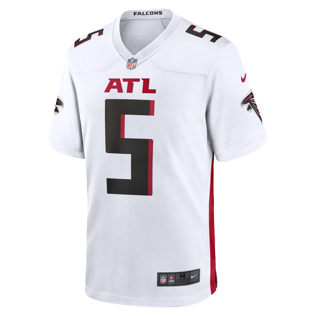 Atlanta Falcons Drake London Nike White Away Game Jersey
