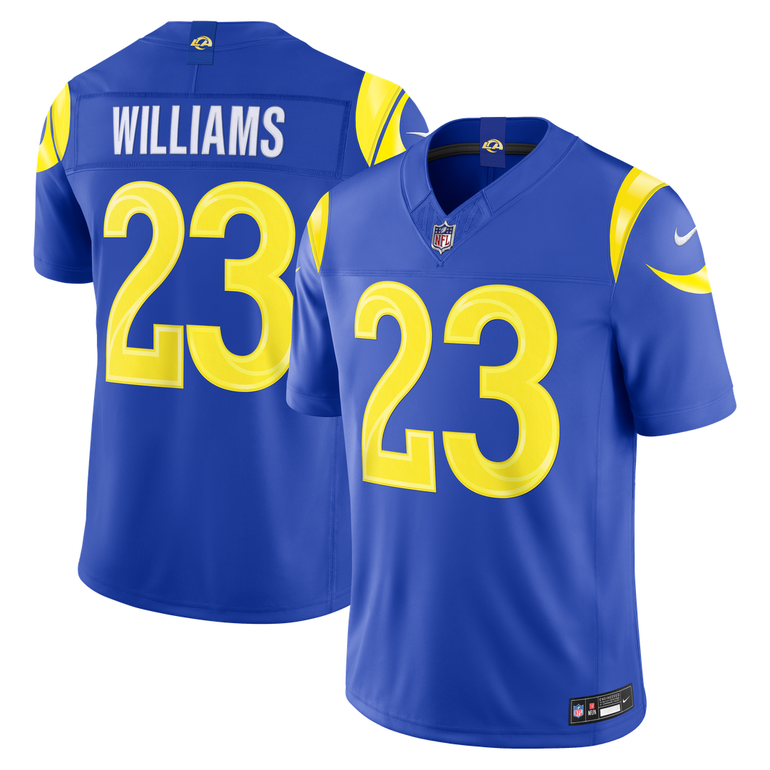 Los Angeles Rams Kyren Williams Nike Royal Team Vapor FUSE Stitched Limited Jersey