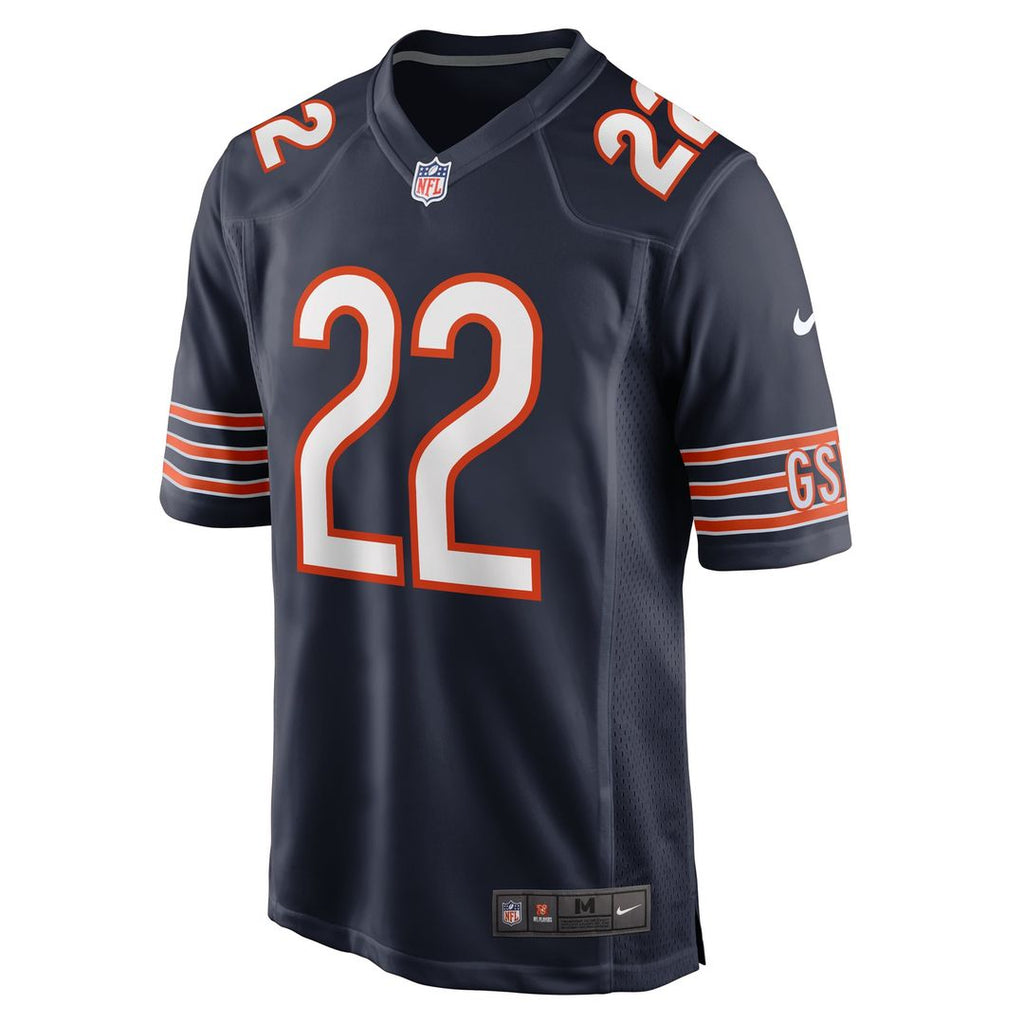 Chicago Bears Elijah Hicks Nike Navy Game Jersey