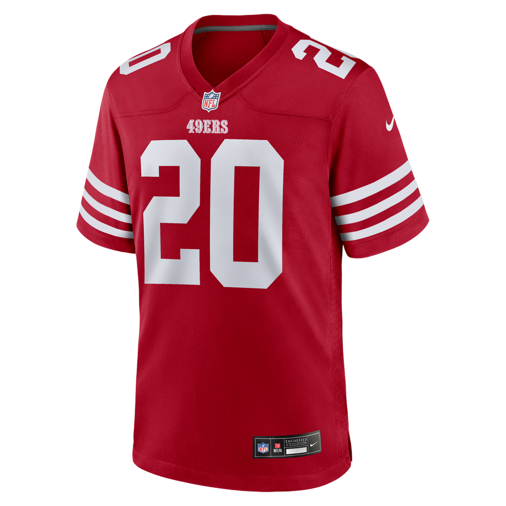 San Francisco 49ers Upton Stout Nike Scarlet Game Jersey