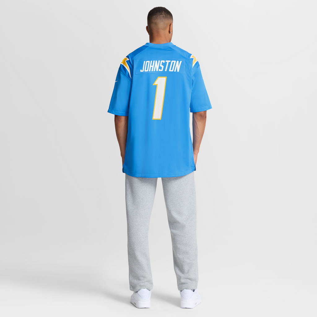 Los Angeles Chargers Quentin Johnston Nike Gold Alternate Charger Power Game Jersey