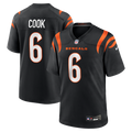 Cincinnati Bengals Bryan Cook Nike Black Game Jersey