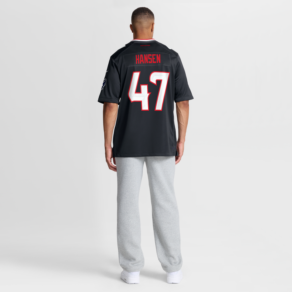 Houston Texans Louis Hansen Nike Navy Game Jersey