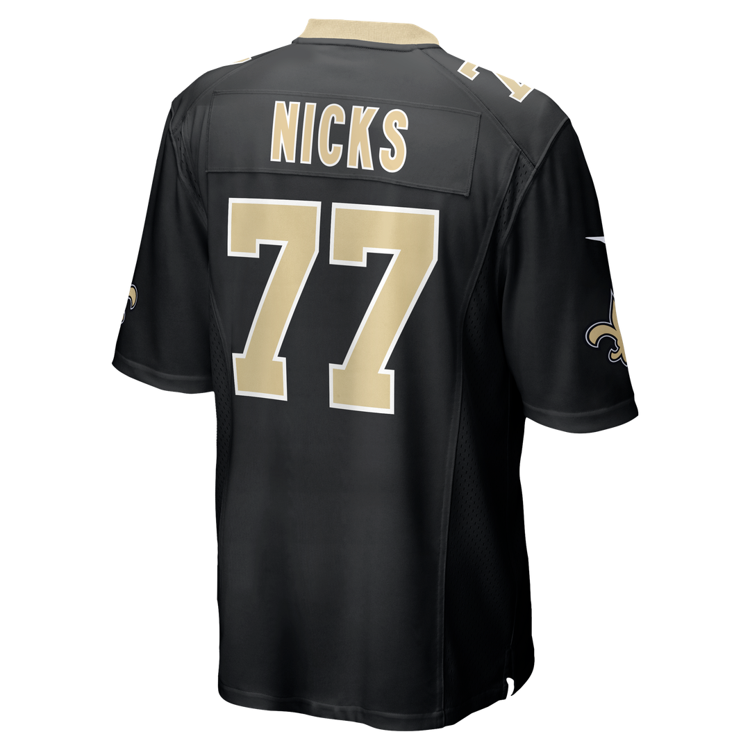 New Orleans Saints Carl Nicks Nike Black Retired Player Game Jersey