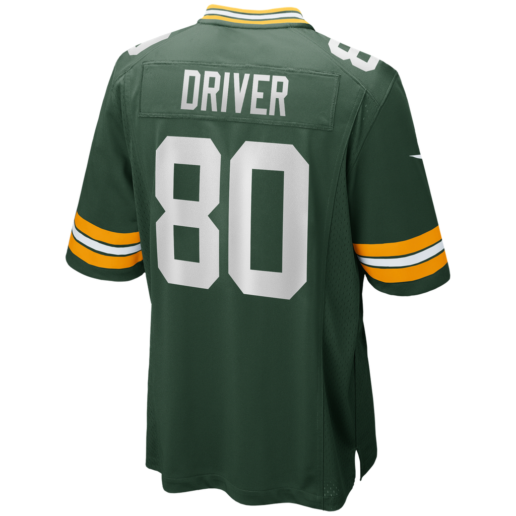 Green Bay Packers Donald Driver Nike Green Retired Player Game Jersey