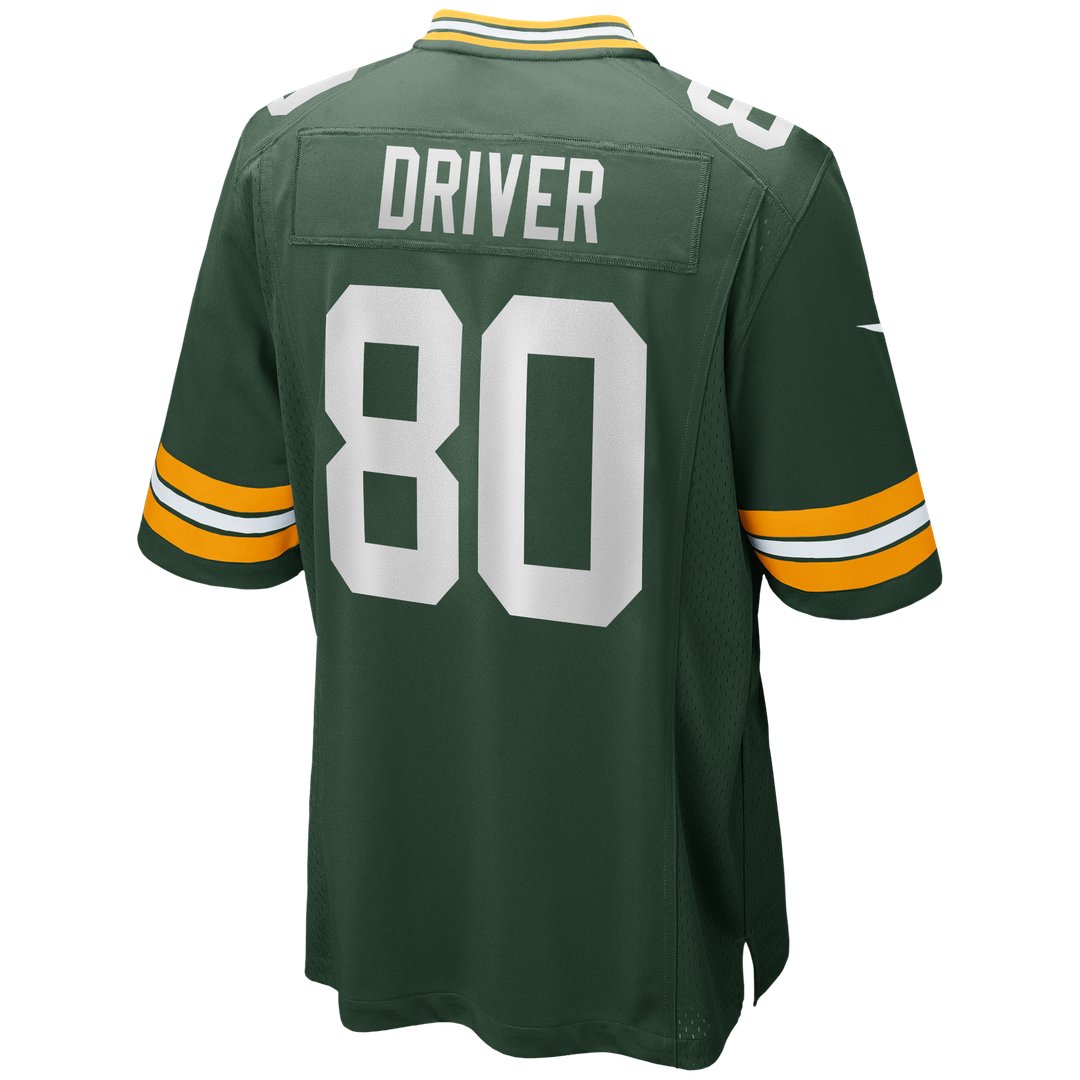 Green Bay Packers Donald Driver Nike Green Retired Player Game Jersey