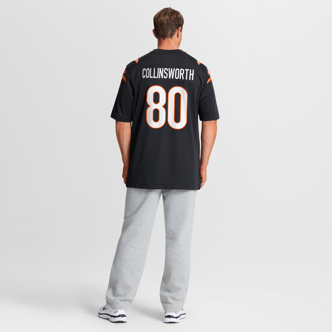 Cincinnati Bengals Cris Collinsworth Nike Black Team Retired Game Jersey