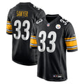 Pittsburgh Steelers Jack Sawyer Nike Black Game Jersey