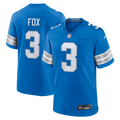 Detroit Lions Jack Fox Nike Blue Game Jersey