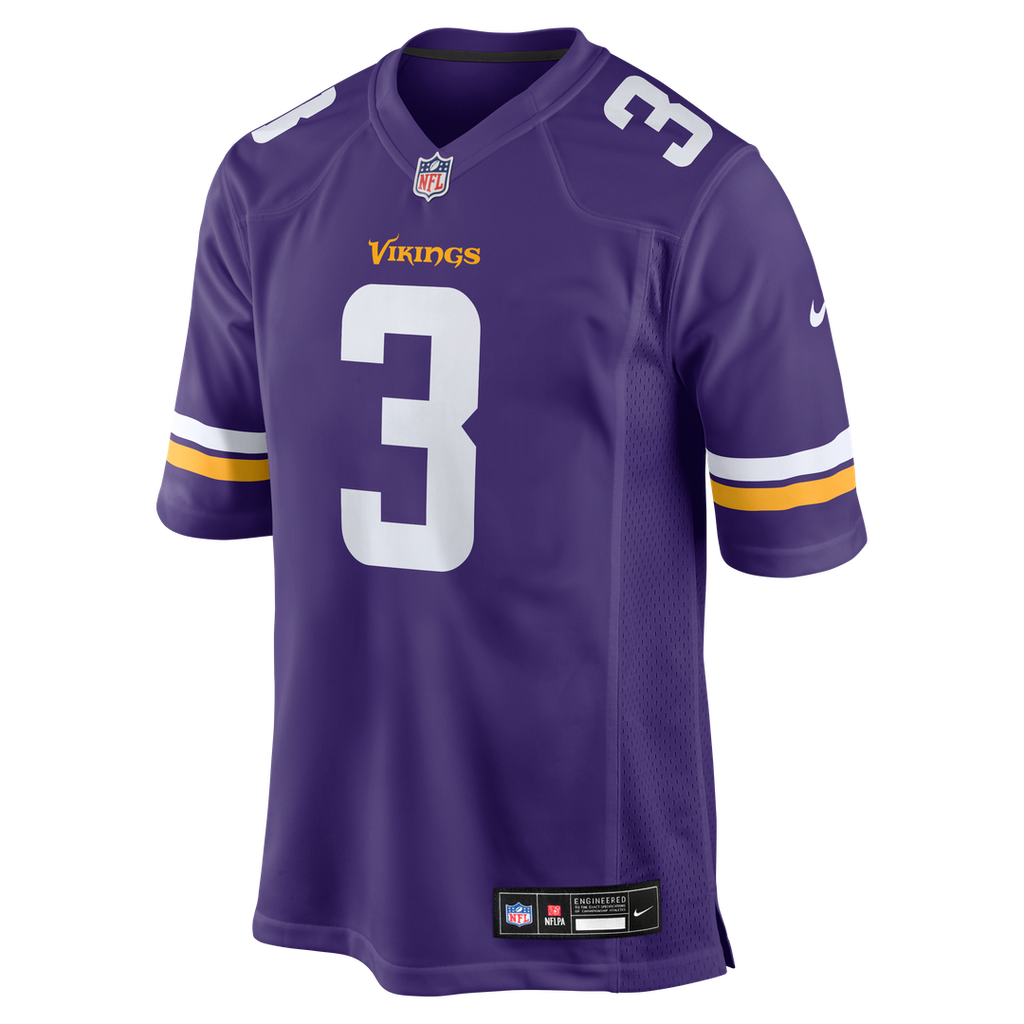 Minnesota Vikings Jordan Addison Nike White Alternate Game Jersey