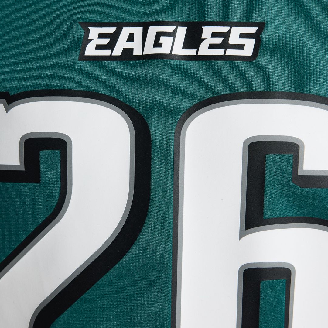 Philadelphia Eagles Saquon Barkley Nike Midnight Green Game Jersey