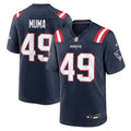 New England Patriots Chad Muma Nike Navy Game Jersey