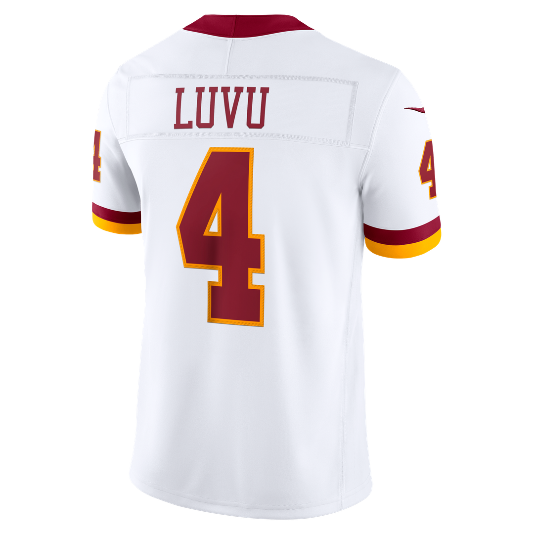 Washington Commanders Frankie Luvu Nike White Vapor FUSE Stitched Limited Jersey