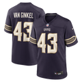 Minnesota Vikings Andrew Van Ginkel Nike Purple 2026 Rivalries Collection Game Jersey