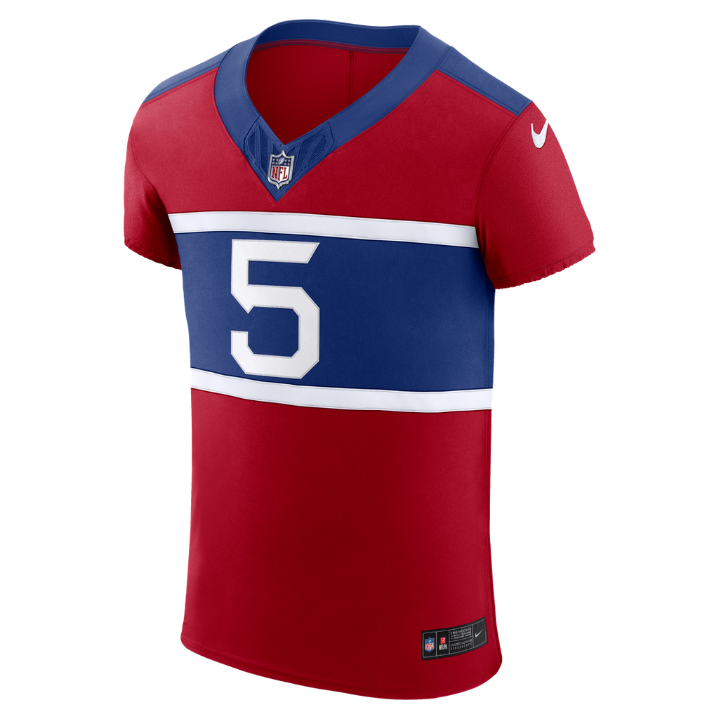 New York Giants Kayvon Thibodeaux Nike Red Alternate Vapor FUSE Elite Jersey