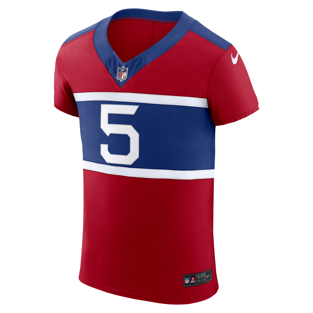 New York Giants Kayvon Thibodeaux Nike Red Alternate Vapor FUSE Elite Jersey